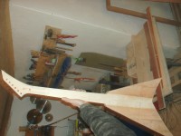 tělo olše ,krk javor pruchozi