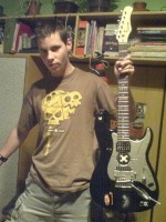 Tahle byla pro kámoše. Tu desku jsem dělal já přesně podle jeho představ a nápadů.