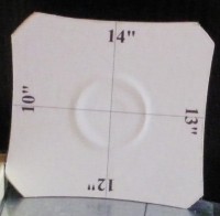 Fretboard Radius Template