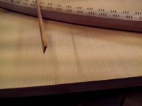 Ten dráp sem bohužel nemohl najít, zkátka nůž s úhlem toho klínu.