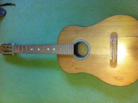 Pohled na celou kytaru