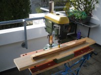 Frézování vrtačkou PROXXON TBH