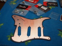 Polepený pickguard